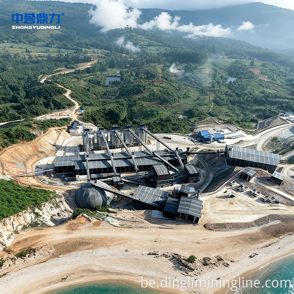 500 TPH crawler mobile aggregate plant